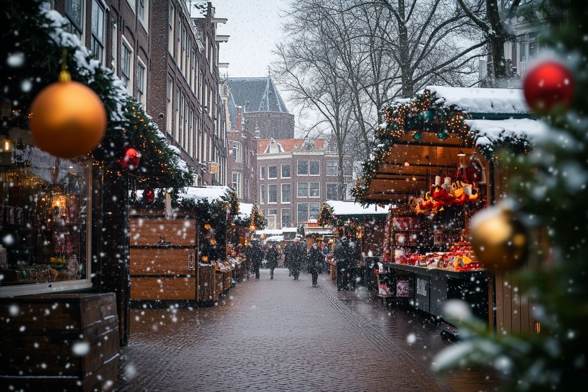 Les marchés de Noël à Amsterdam : une tradition qui perdure et évolue